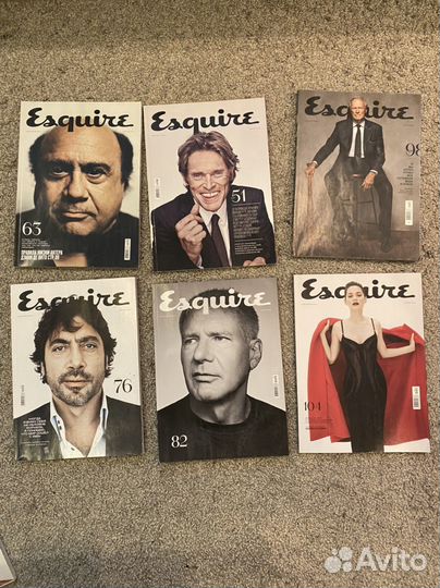 Журнал esquire и vogue