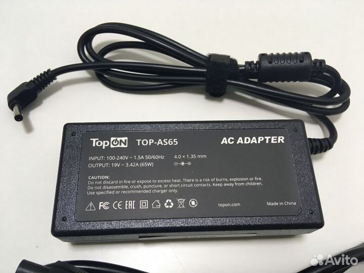 Блок питания для Asus 19V 3.42A (4.0x1.35) 65W ADP