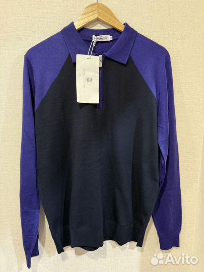 Кофта поло Brunello Cucinelli