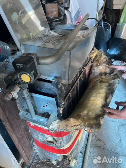 Газовый котел baxi бу настенный