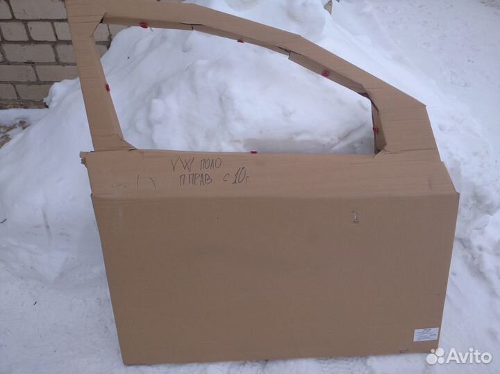 Дверь передняя Volkswagen Polo Sedan 10-20