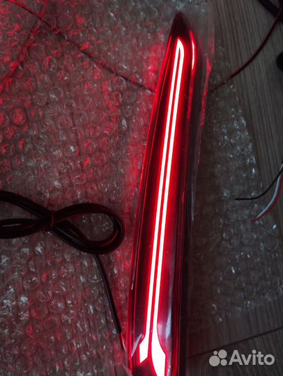 Габаритные огни в бампер Hyundai Solaris от 2018