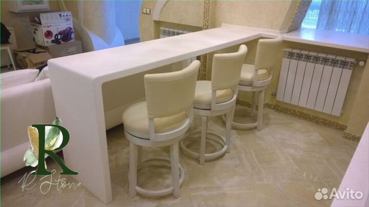 Столы столешницы из искусственного камня