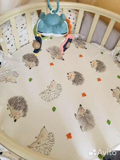 Матрас круглый 75 75