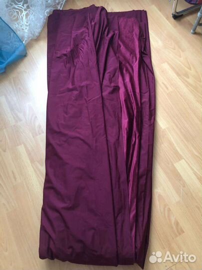 Бархат ОАЭ цвет винный 6 метров