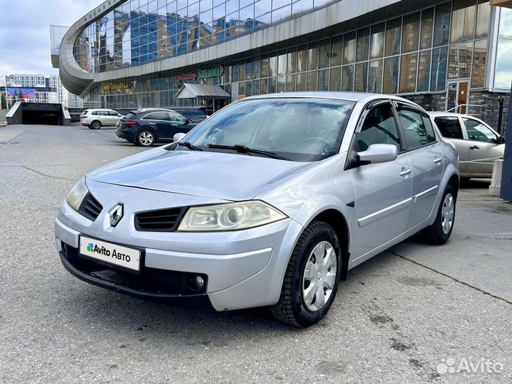 Renault Megane 1.6 AT, 2007, 204 257 км