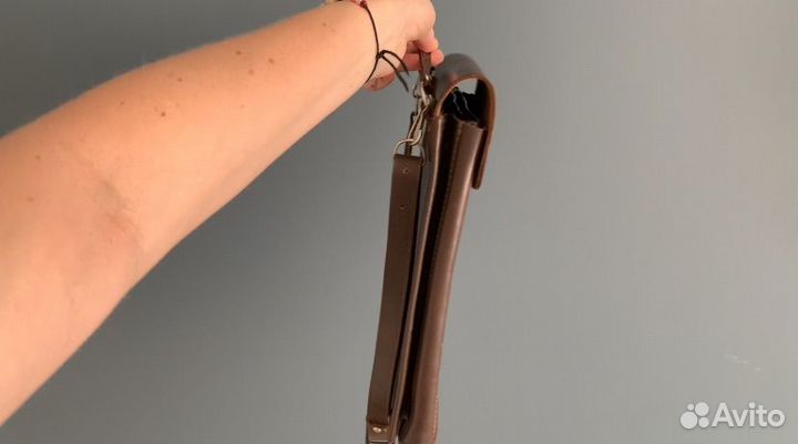 Кожаная сумка планшет офицерский СССР