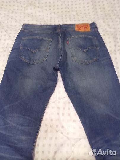 Новые мужские джинсы levis 501 w32L34