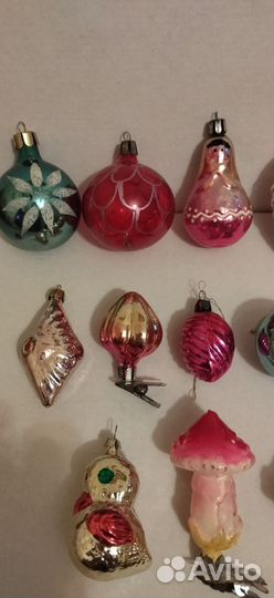 Елочные игрушки СССР