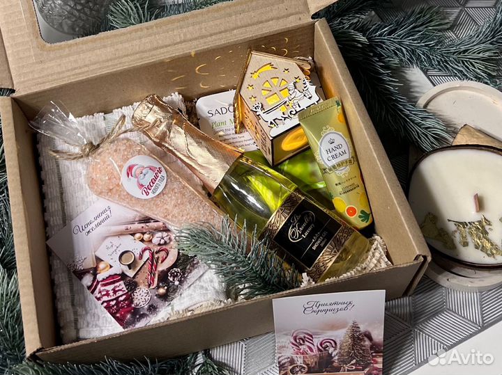 Новогодний подарок, бокс, подарочный набор