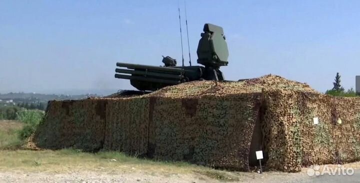 Маскировочная сеть (комплект) мкт-2П (Поле) 12*18м