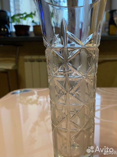 Ваза хрустальная СССР винтаж / раритет / антиквар