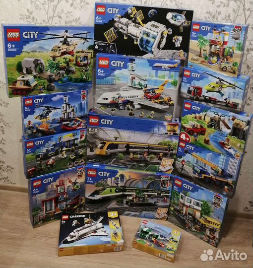 Новые наборы конструктора Lego City, Creator