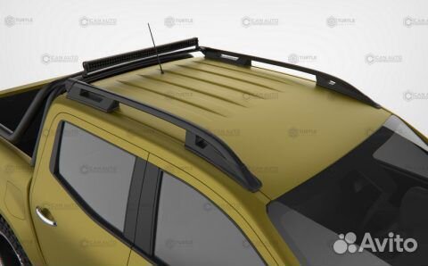 Рейлинги Can Otomotiv Mitsubishi L200 15+ черный F