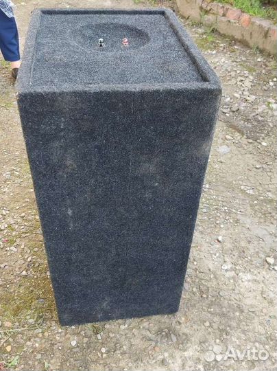 Короб для сабвуфера 12 на трубе