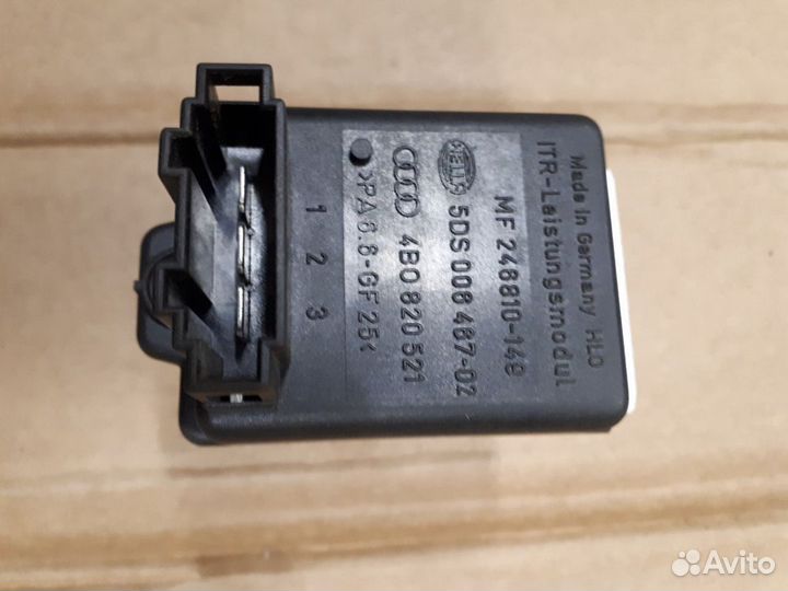 Pезистop отoпитeля реостат Аudi А6 С5 1998-2005