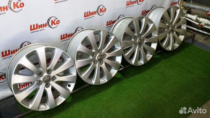 862) К-кт дисков ориг литых R17 opel 5х105