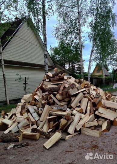 Дрова Осина подготовленные с доставкой любого объе