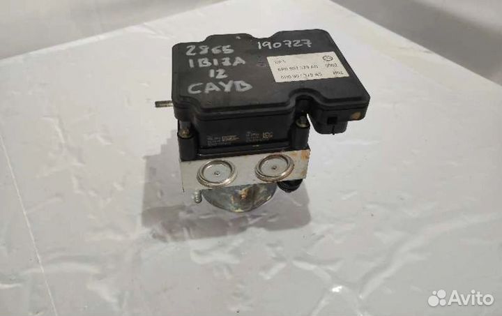 Блок абс 6R0907379AS Seat Ibiza IV (6J,6P) 2008 - 2017 года