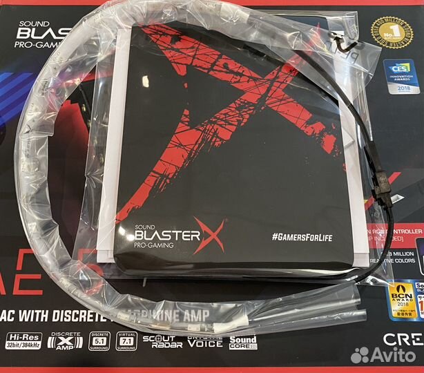 Creative sound blasterx ae 5