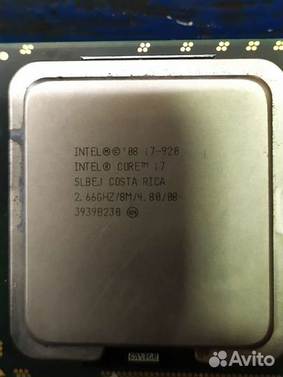 Процессор intel core i7 920,1366 сокет