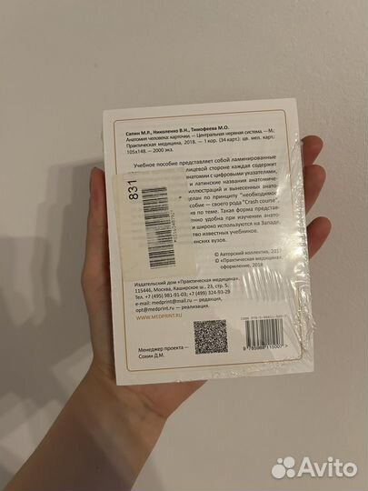 Анатомия человека карточки цнс