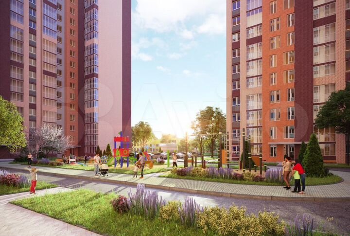 1-к. квартира, 44,6 м², 16/16 эт.