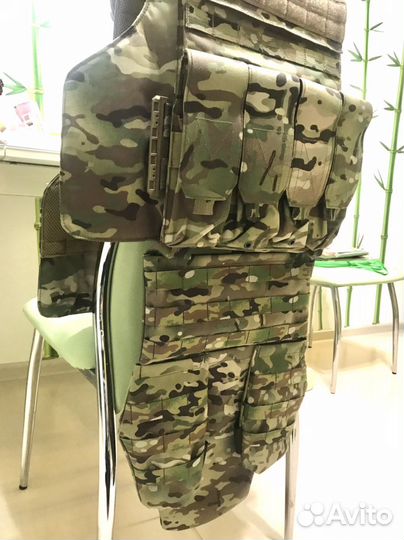 Напашник Клевер. Трехлепестковый защита паха