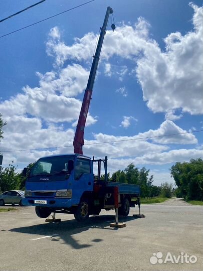 Isuzu Elf с КМУ, 2004