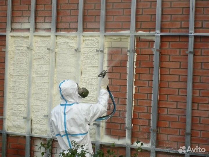 Утеплитель напыление пенополиуретан