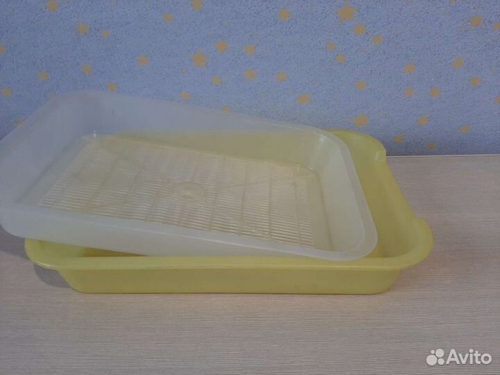 Лоток для кошек.нов.большой и прочный.лоток алюмин