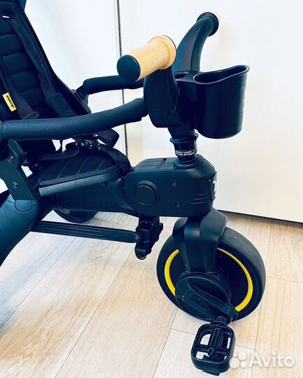 Детский велосипед Doona Liki Trike S5 Nitro Black