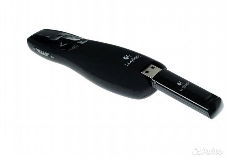 Презентер Logitech Presenter R400 черный