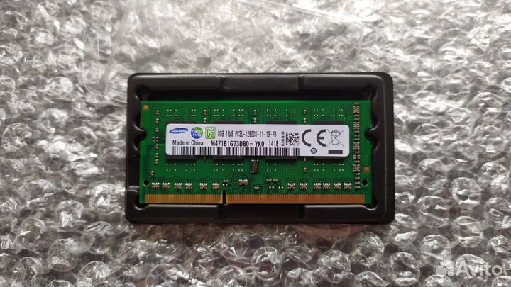 Новая Samsung 8Gb (ddr3l PC3L 12800s so-dimm)