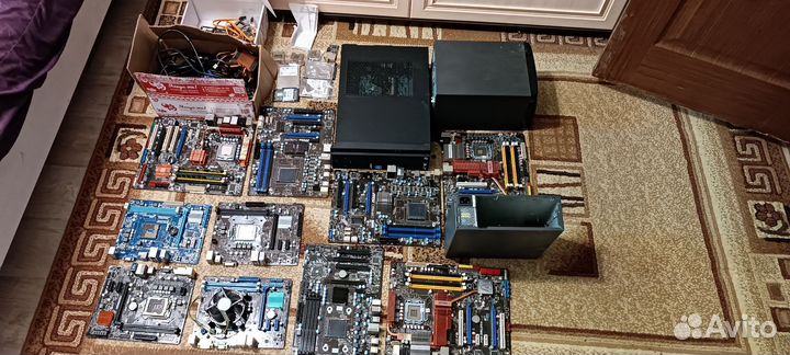 Комплектующие для пк одним лотом