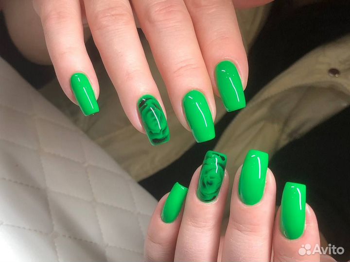 Маникюр, педикюр, наращивание ногтей