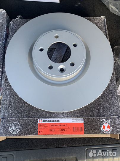 Тормозные диски Land Rover L494