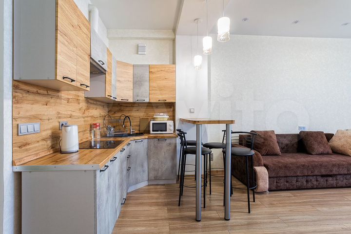 Квартира-студия, 45 м², 1/8 эт.