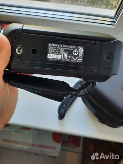 Видеокамера sony hdr cx 240 e