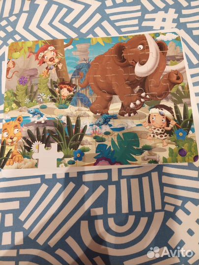 Пазлы детские 13 штук от 2 до 5 лет