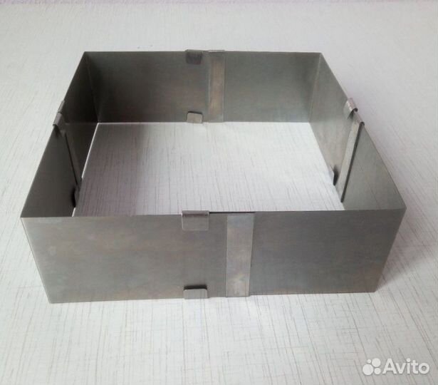 Кулинарная форма. Раздвижная 9-15 см. Сталь