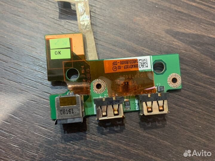 Плата USB LAN для ноутбука Toshiba Satellite A300D