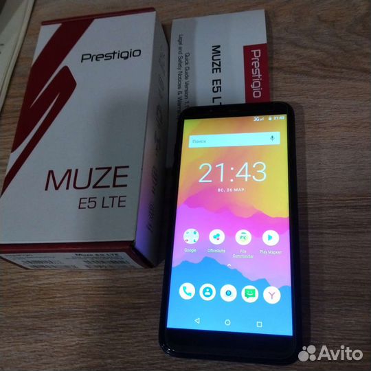 Prestigio Muze E5 LTE, 2/16 ГБ