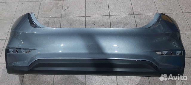 Бампер задний хундай солярис