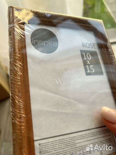 Рамка для фото, 10*15, дерево стекло