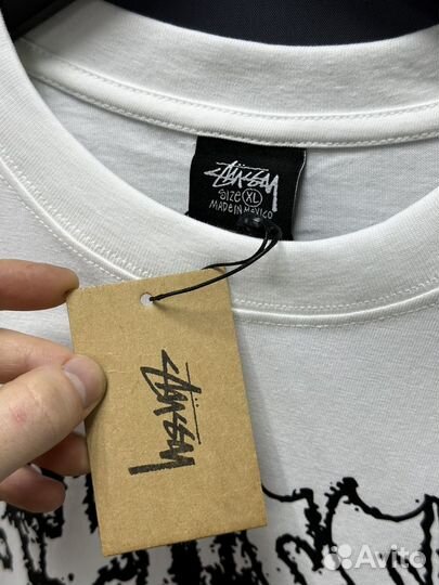 Футболка stussy оверсайз унисекс (новинка)