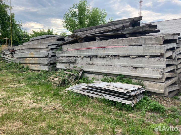 Плиты перекрытия бу