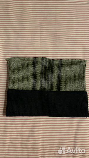 Тёплая винтажная шапка Bars