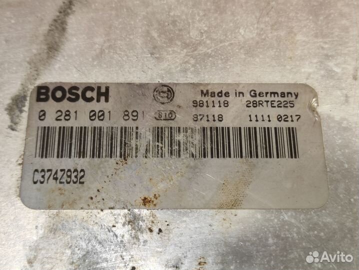 Блок управления двс Alfa Romeo 156 1.9 JTD