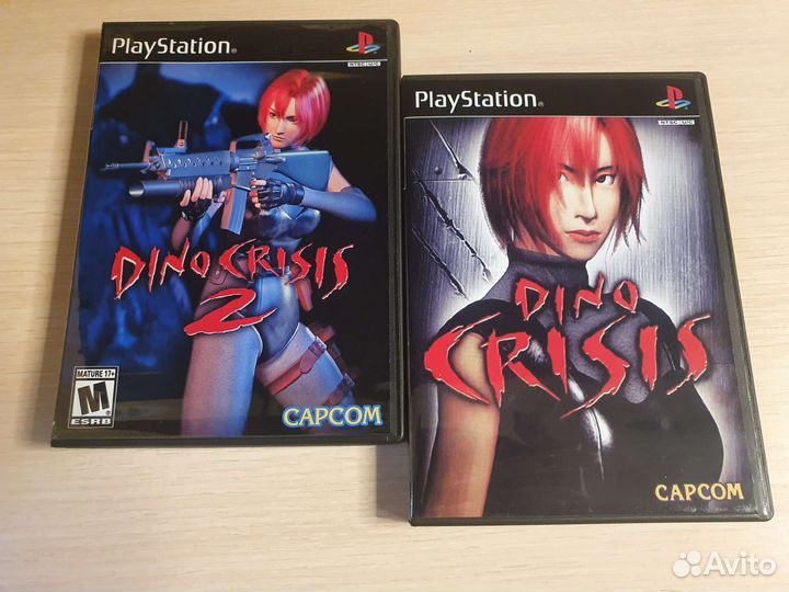 Dino crisis Collection ps1 ps one Playstation пс1